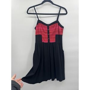 Express Small Cami Dress Aztec Tribal Pockets Knee Length Southwest Indie Boho